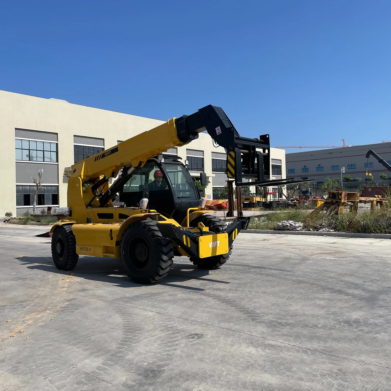 4ton 4X4 Telescopic Loader with USA Engine Lifting Height 8.8m