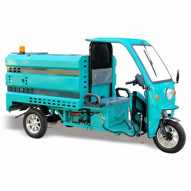 Water Tank Electric Power Three Wheels for Sale 200cc 250cc Cleaning Tricycle