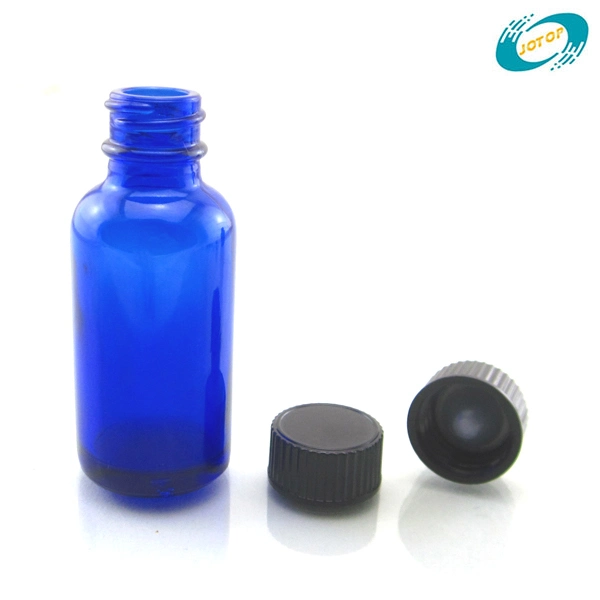 1 Oz Blue Boston Glass Bottles China 8 DRAM Vials