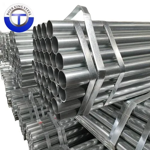 Good Quality Hot Dipped Large Diameter Galvanized Steel Round Tube ERW Galvanized Mild Steel Drain Pipe