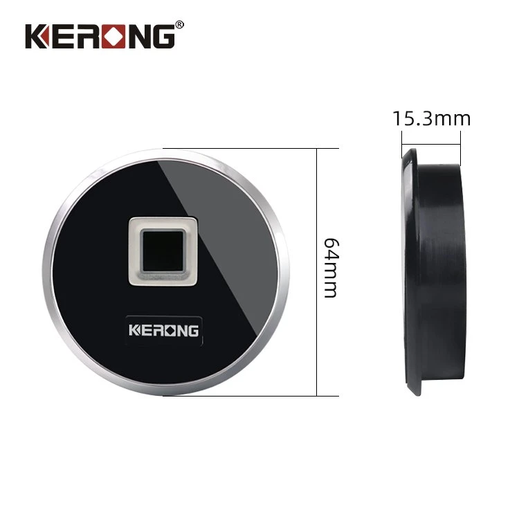 KERONG  Gym SPA Sauna Mobile APP Remote Control Smart Electronic Biometric Fingerprint Embedded Cabinet Lock