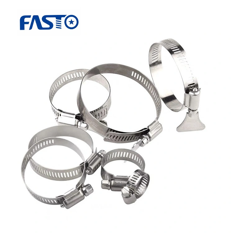 Hose Pipe Clamp, 7mm-18mm Low Pressure Air Clip Clamp