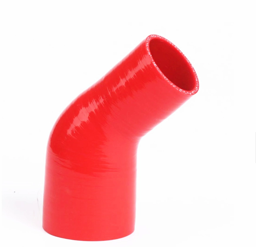 45 Degree Oil Resistance Flexible Reducer Silicone Rubber Hose Tube for Car