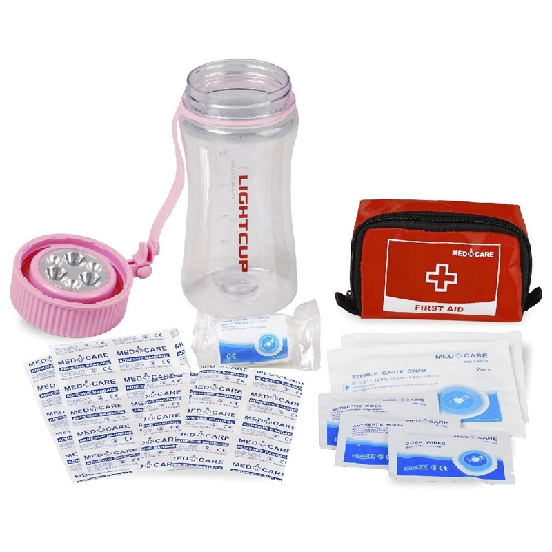 Round-Shaped Plastic Box First Aid Kit (HS-004)