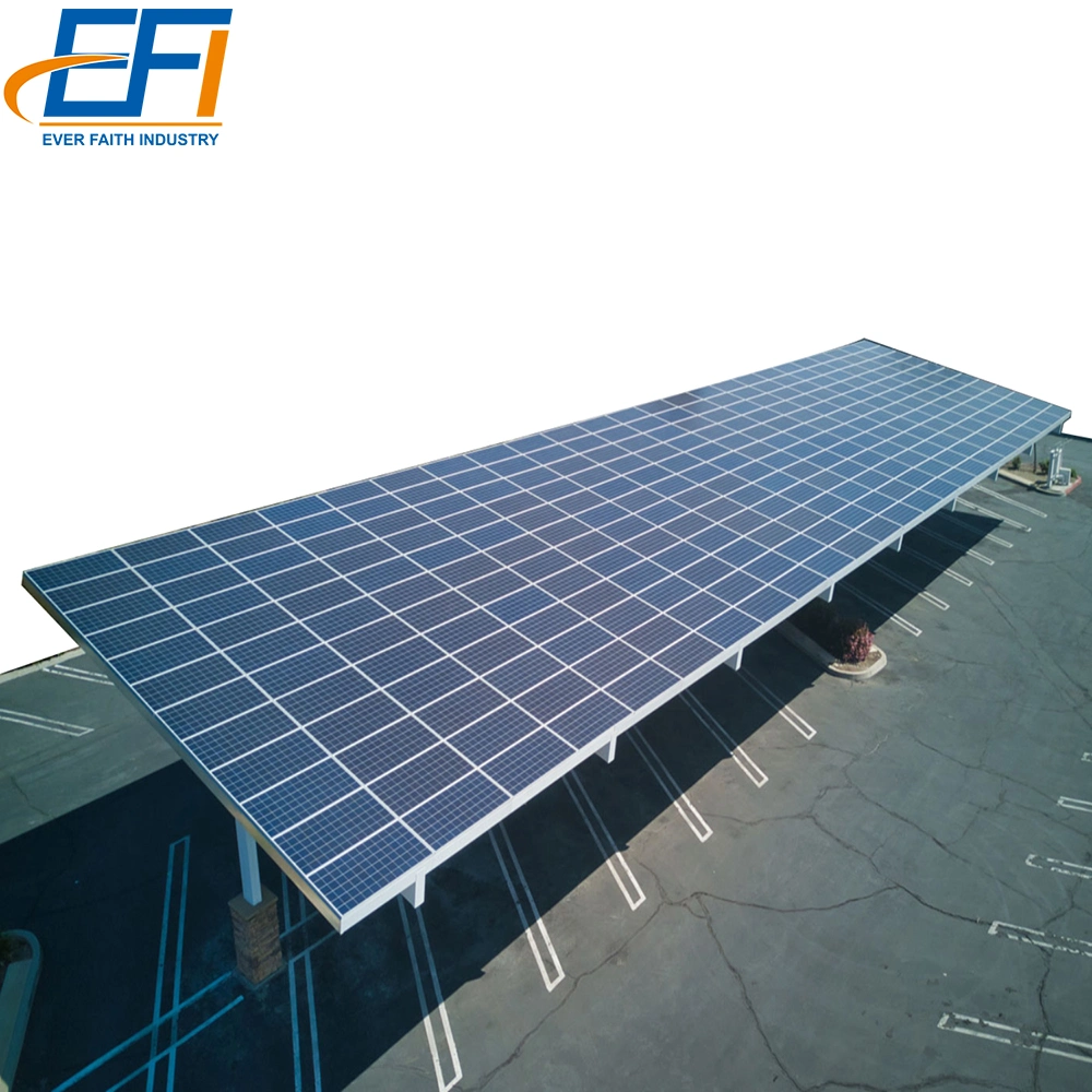 Aluminum Carport Kits Solar Energy Car Parking Original Solar Panel Carport System