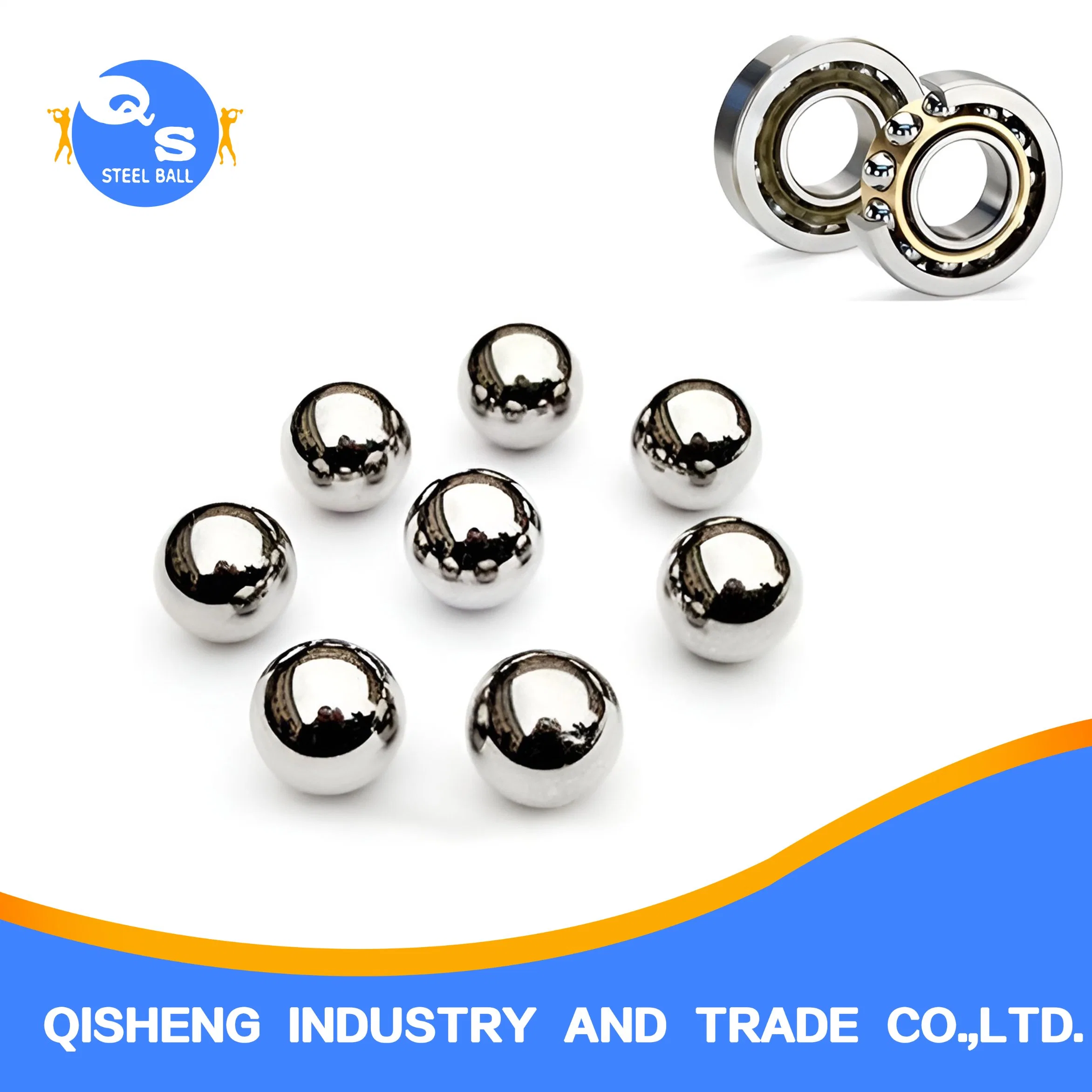 China Wholesale/Supplier Precision Carbon Steel Balls 3.968mm 5/32'' 5.9531mm 15/64'' for Drawer Slides