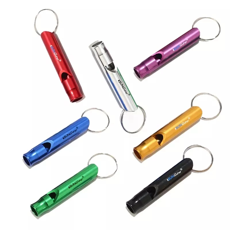 EDC Lifesaving Ultra Light Weight Titanium Metal Whistle (LEO-EDC)