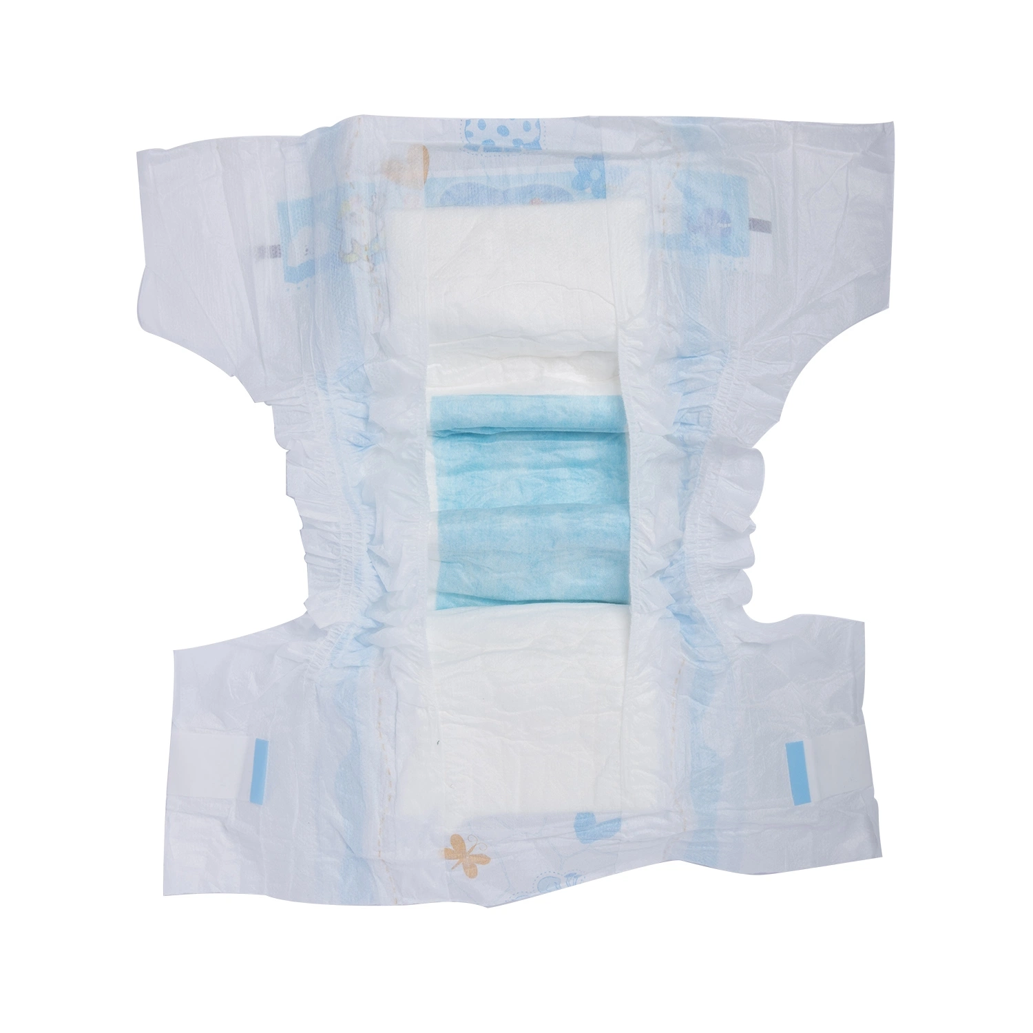 Disposable High quality/High cost performance Soft Eco Friendly Diaper Baby Napkin Nappy 100% Cotton Care Manufacture in China Medium Size