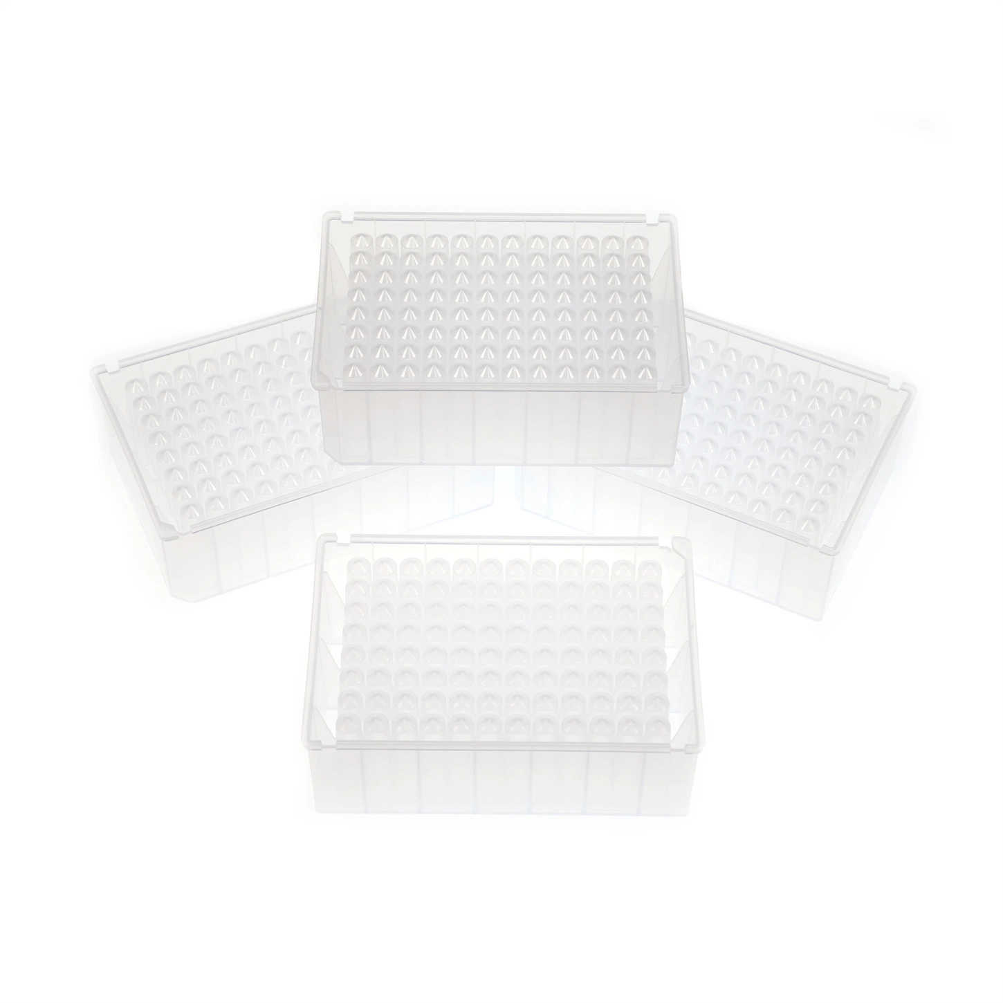 Medmount Sterile Kingfisher Flex, Apex and Presto Compatible Transparent 96 Well Deep Plate