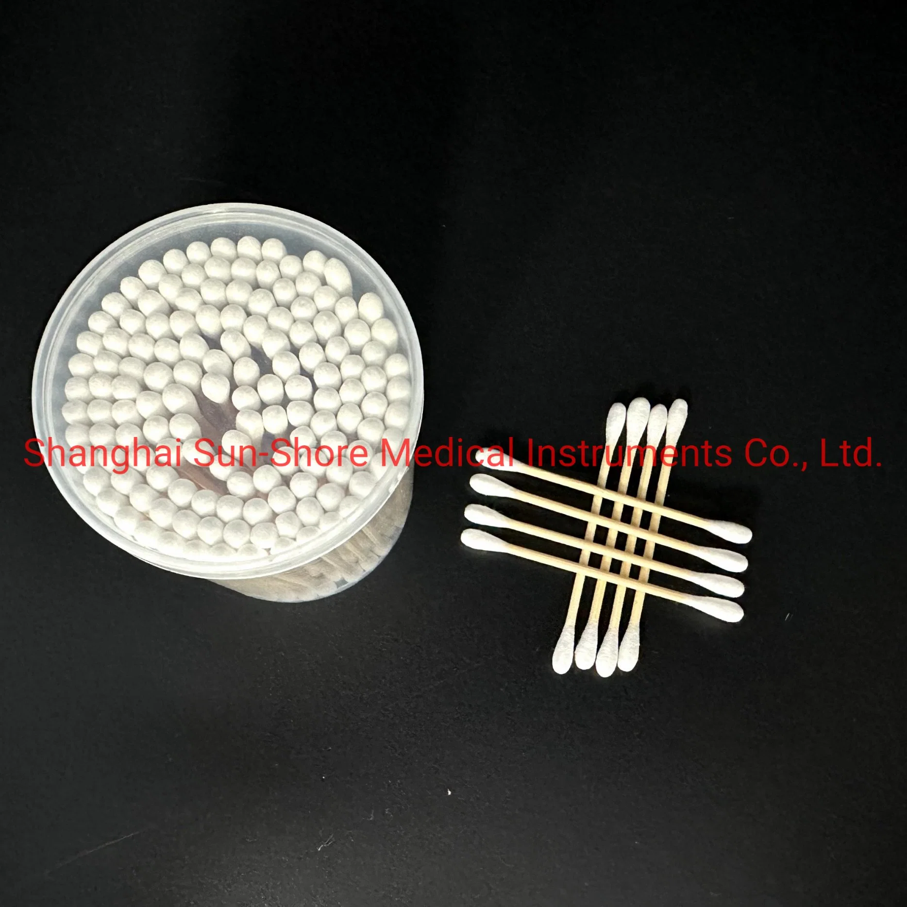 Factory Supply Cheap Price Cotton Swabs OEM Sterile Medical Cotton Swab Stick with Single Head