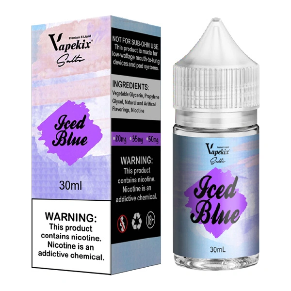 Comercio al por mayor 30ml 20mg de nicotina Helado sal jugo líquido Vape