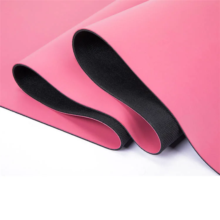 Baby Soft Pink Anti Slip Eco Friendly Custom 4mm PU Yoga Mat