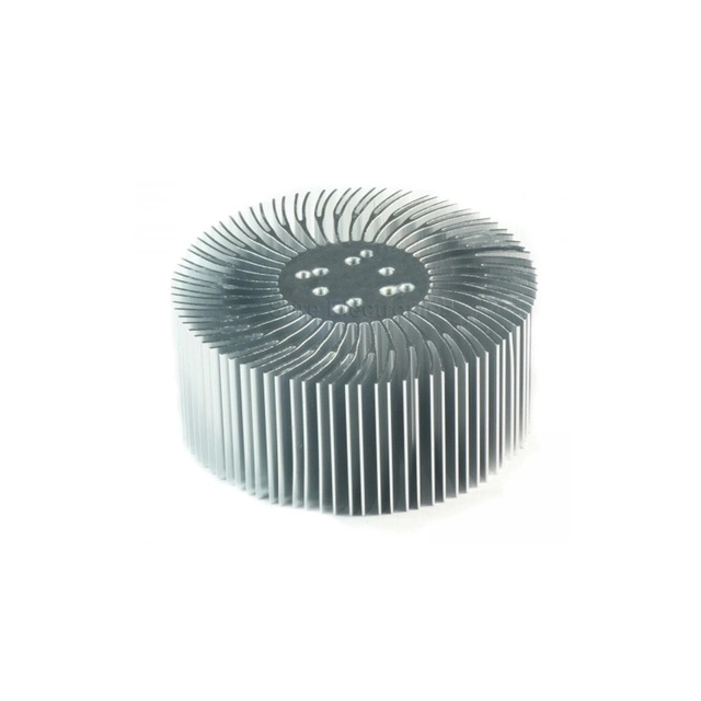 China Manufacture OEM Customized Electrical 100mm Aluminum Circular Heatsink