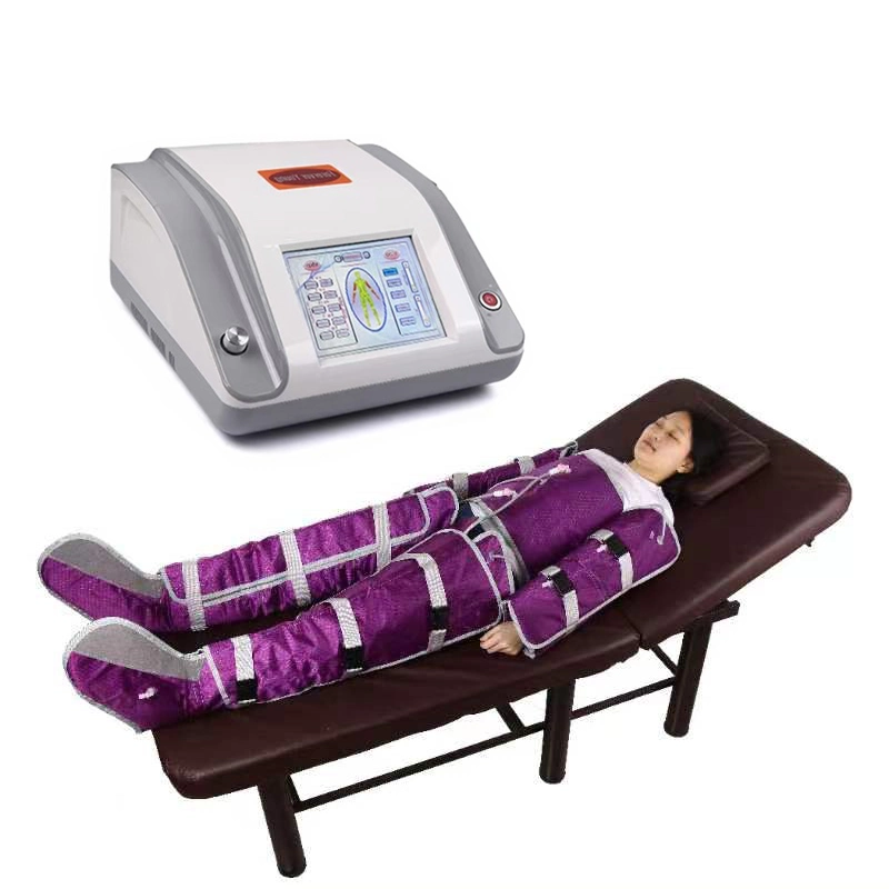 Lymphdrainage Ferninfrarot Luftdruck-Drucktherapiemaschine mit Heizung Körper Entgiften