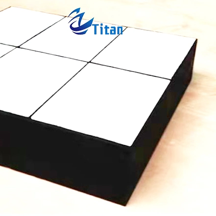 Rubber Ceramic Tile Bonding Backed Ceramic Wear Lining Composite Ceramic Rubber Mat/Panel for Industrial Equipment