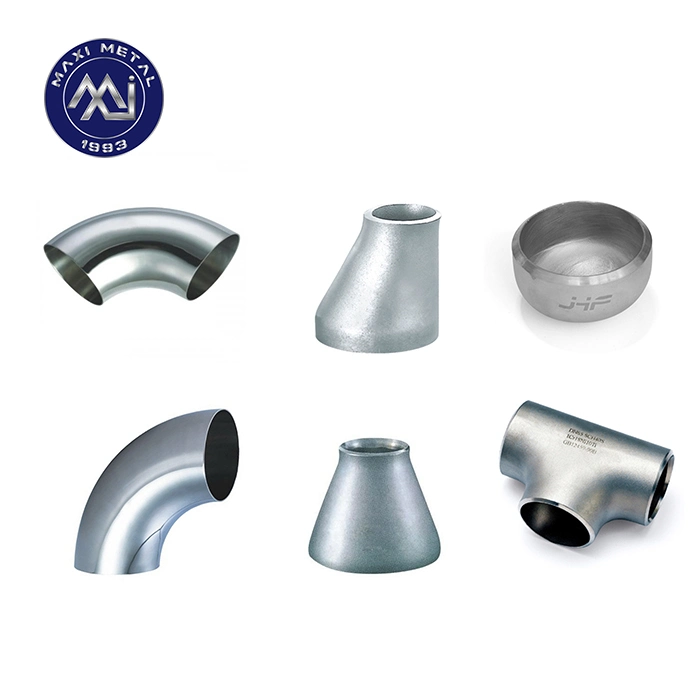 ASTM/ASME A403 Wp Carbon Steel Seamless Butt Welding Pipe Fitting A234 304-304L Stainless Steel Elbow