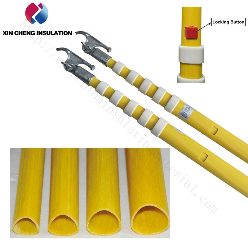 The No-Twist Telescopic Triangle Hot Rod/ Hot Stick/ Insulation Operating Rod