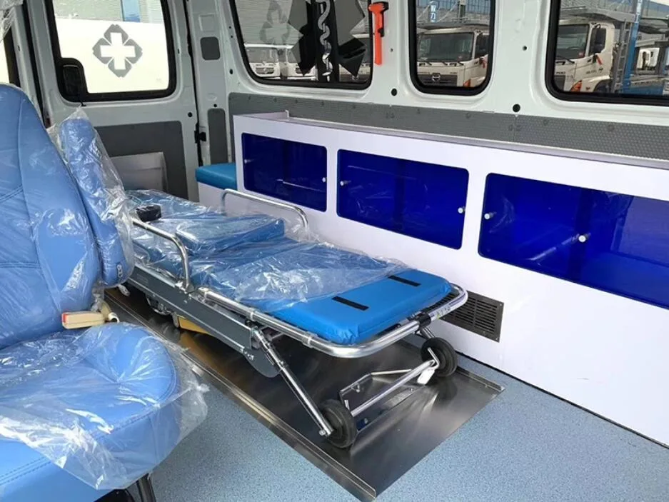 Ambulancia de presión negativa para el vehículo de emergencia para pacientes infecciosos