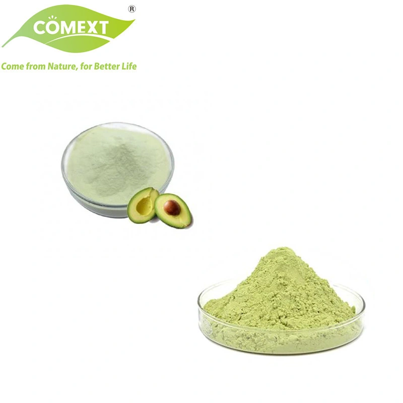 Comext Food Grade Skin Whitening humectar Cosméticos Alimentos Aditivos Aguacate Extracto de polvo de jugo