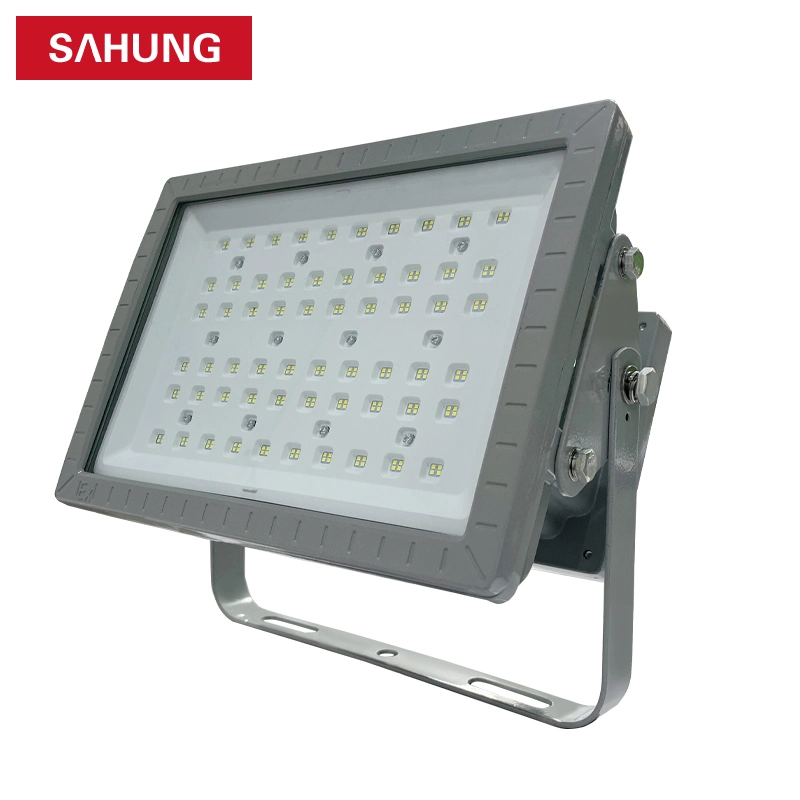 Haute puissance SMD 50W 100W 200W 300W Lumière LED antidéflagrante industrielle chimique avec une puissance élevée de 140lm/W.