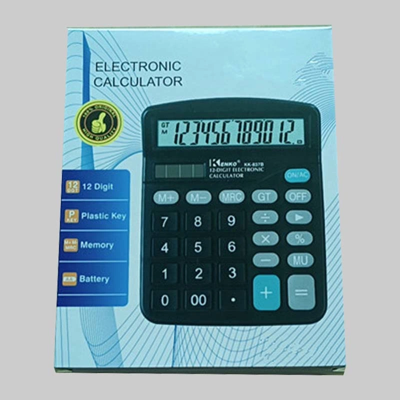 12 Digits Desktop Calculator for Office Supply