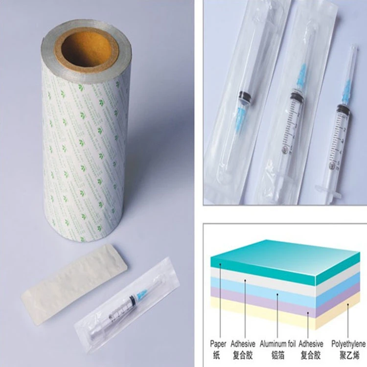 Papier Papier Emballage Comprimés Pilules Film d'étanchéité Blister Usine d'emballage de médicaments Bande d'aluminium Feuille d'aluminium Rouleau de carton souple