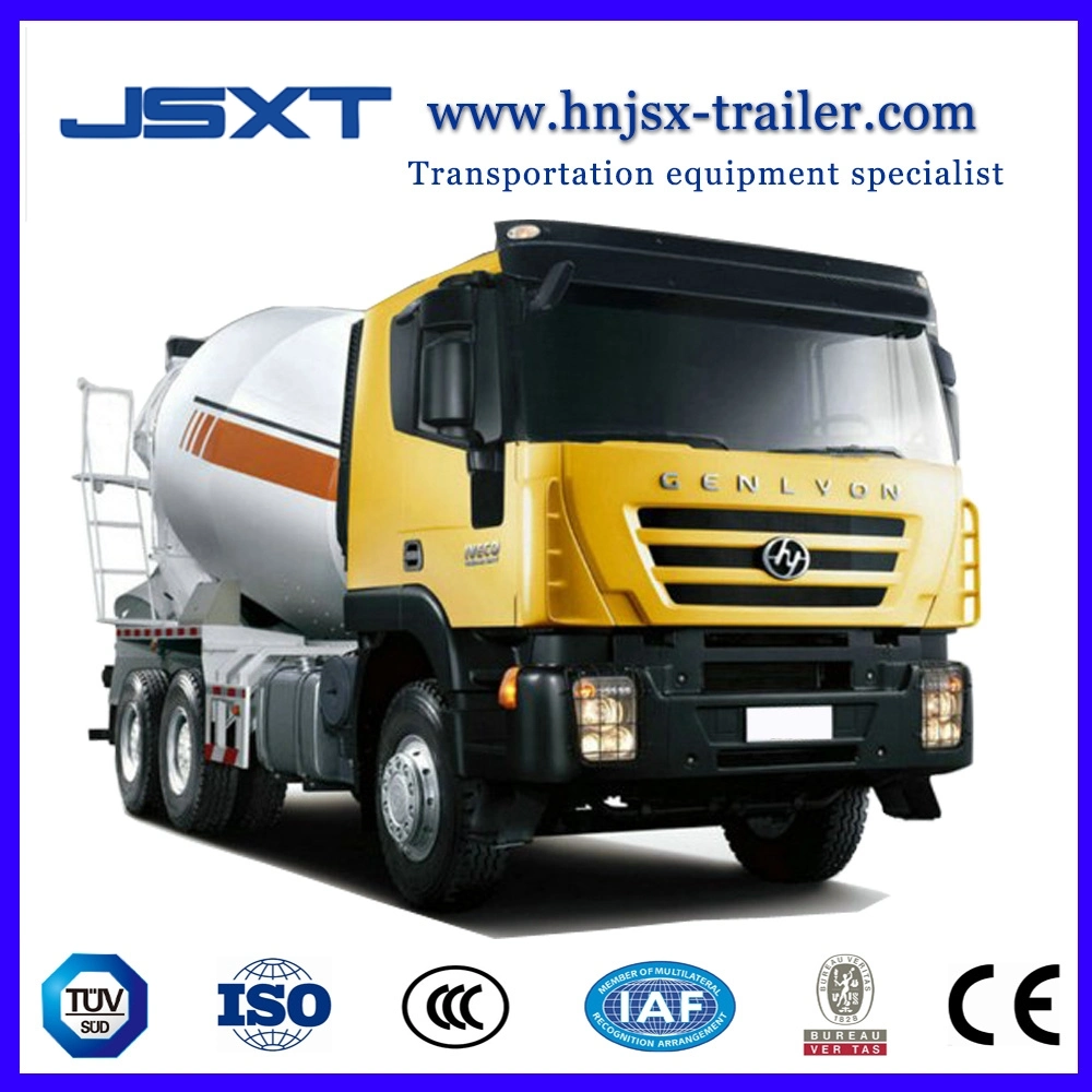 Jushixin Genlyon 6*4 380HP Concrete/Cement Mixer/Mixing Truck/Tractor/Equipment