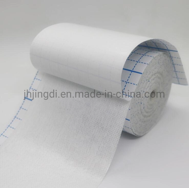 Direct Manufacture of Sterile Non Woven Wound Dressing Roll PU/Nonwoven/ Acrylic Hot Melt Medical Adhesive Dressing Fixing Roll