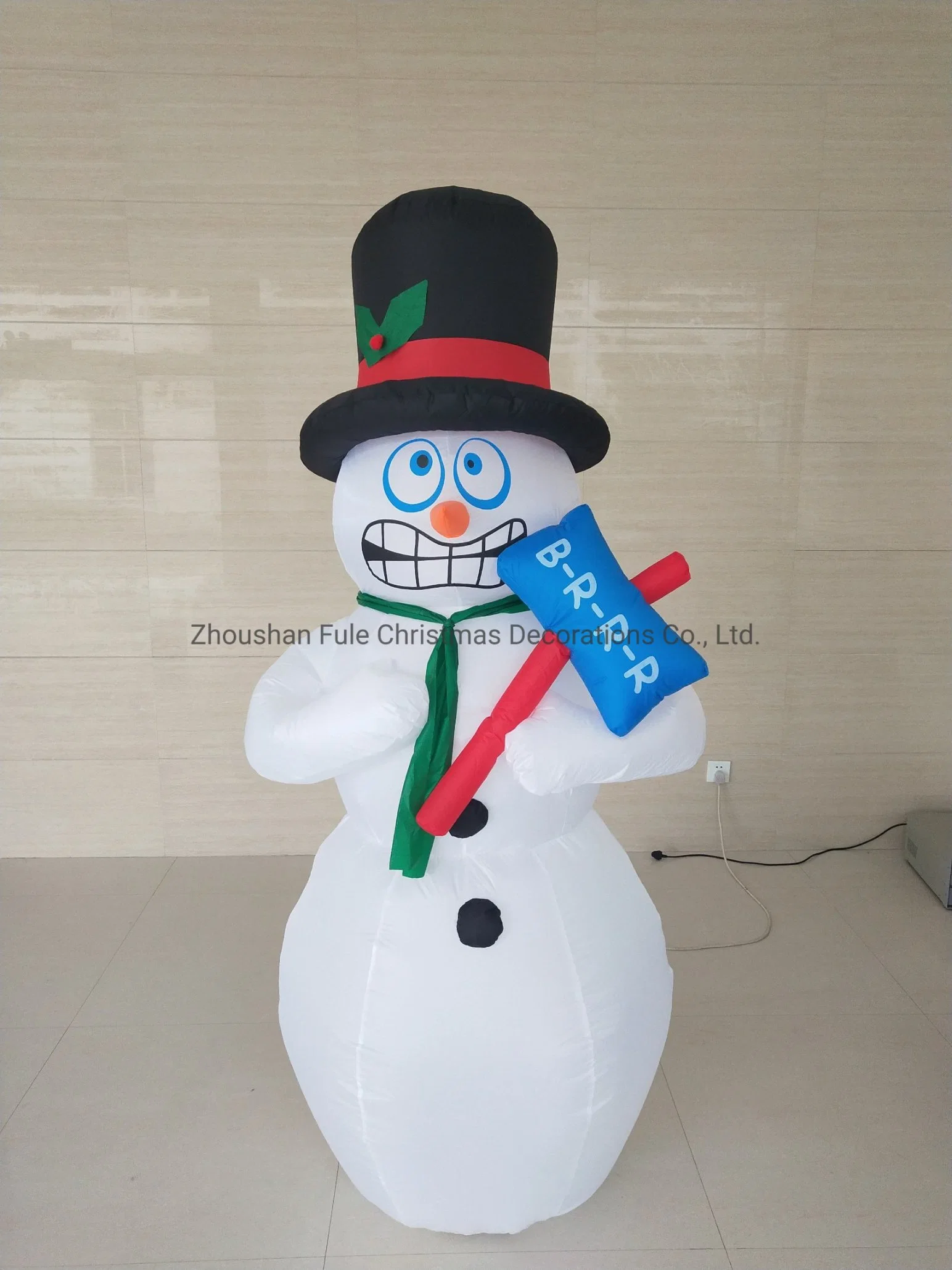 Ar insuflado animados tremores de Boneco inflável para Decoração de Natal em casa.