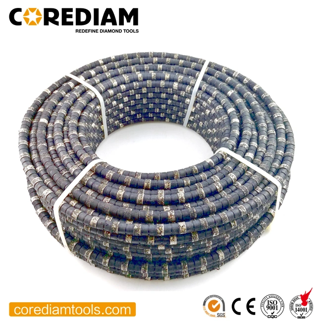 Electroplated Diamond Wire for Steel Pipe and Reinforced Concrete Cutting