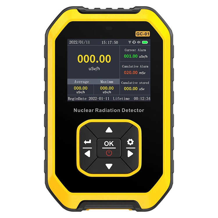 Handheld Portable Digital Mini Gamma Beta X Ray Geiger Counter Nuclear Radiation Detector for Personal