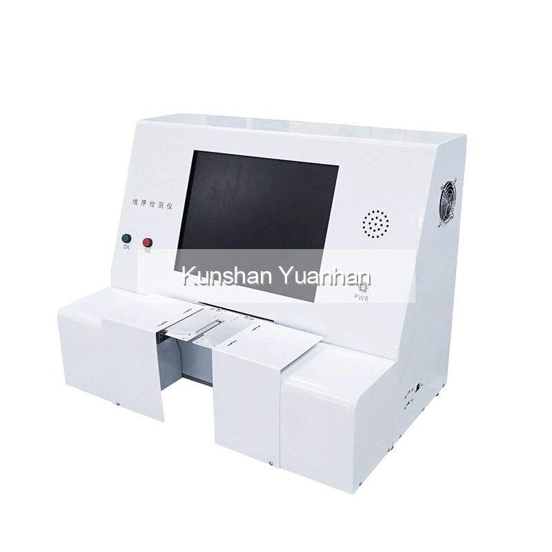 Sequence Machine Tester for Wire Harness Color Sequence Detecter Double Row