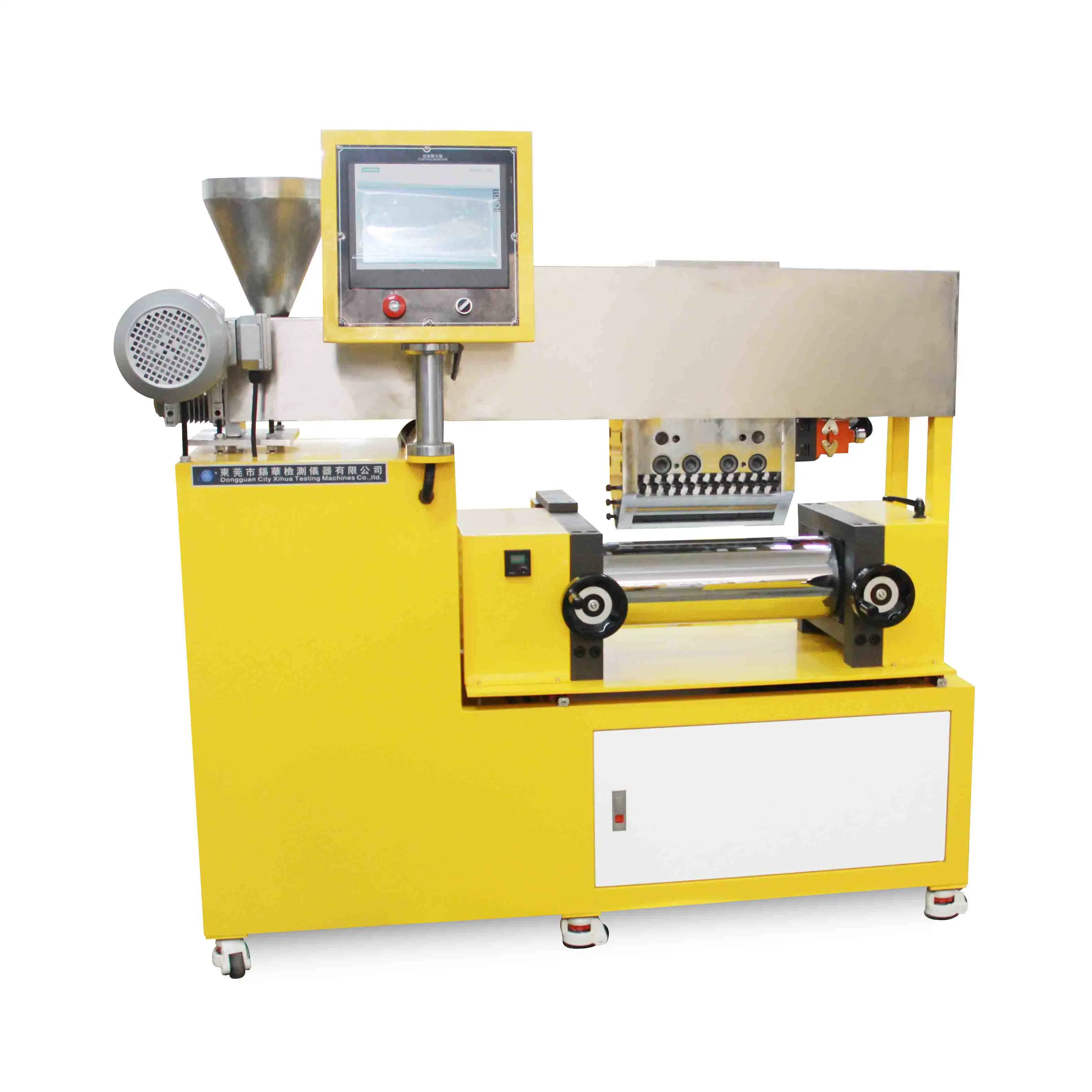 Lab Film Sheet Casting Extrusion Machine with Calender Function