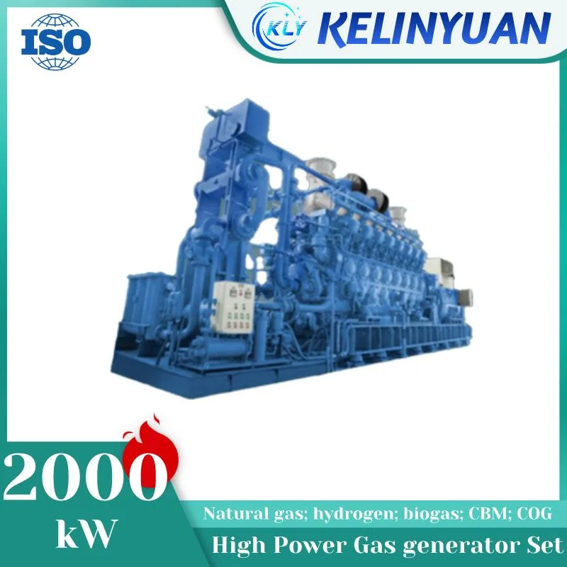 1500 Speed and AC Three Phase Generator of Electric Power 1-5MW Gas Generator