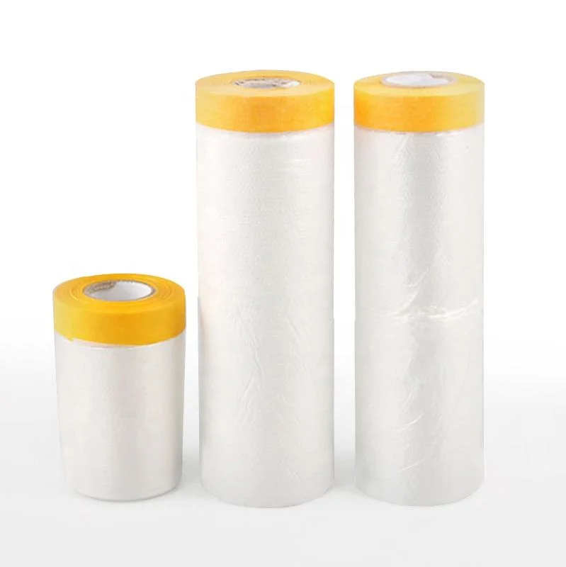 Temporary Floor Masking Paper Film Spray Paint Shielding Protective Film