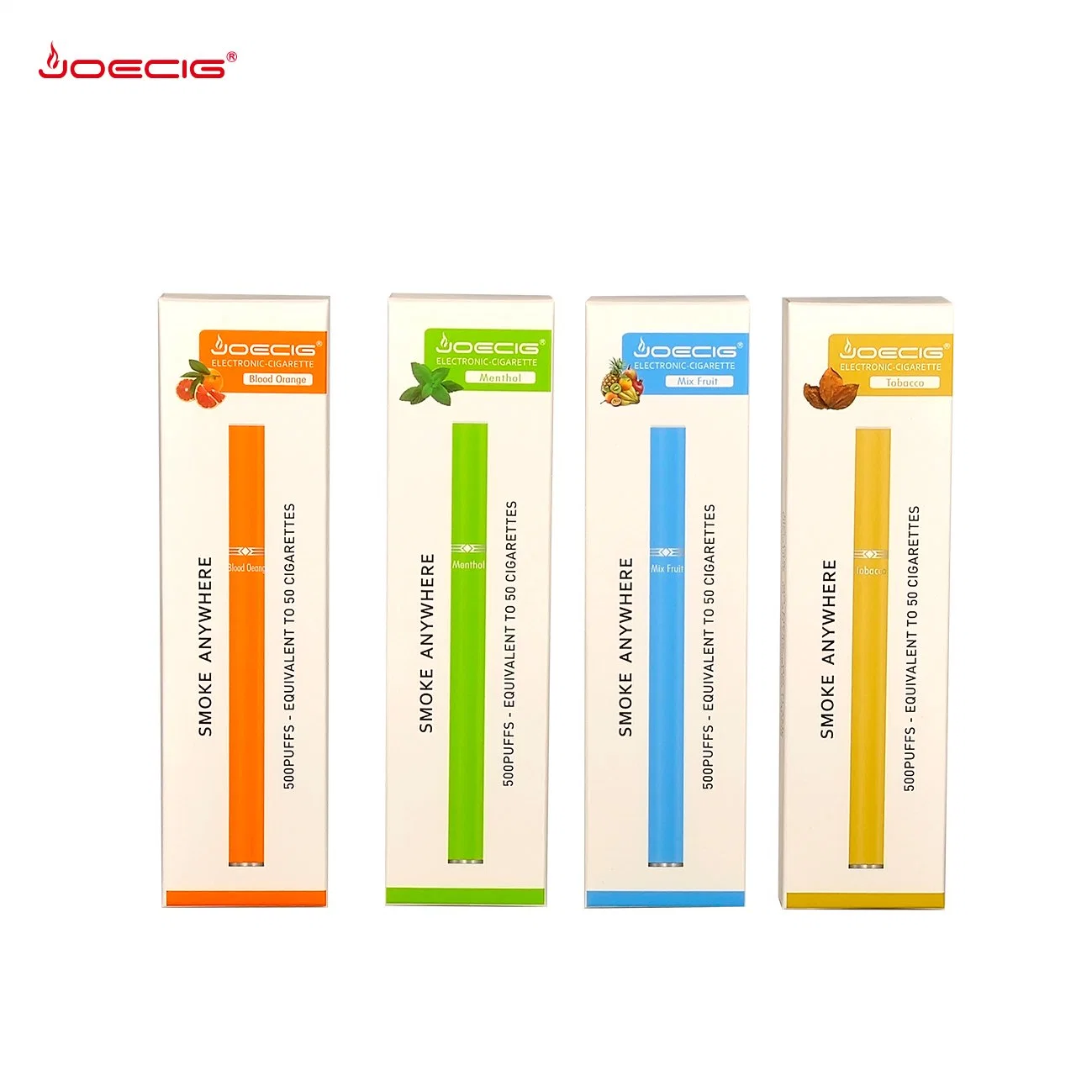 Classic Vape Pen Regular Ecig Size 500 Puffs Factory in Stock Disposable/Chargeable E-Cig Mini Vape Pen Style Vapor