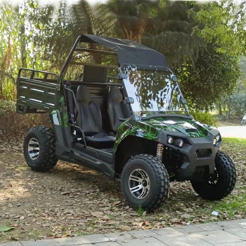 Electric Farmer Car with Cargo Box Trailer 2000W 3000W Farm UTV