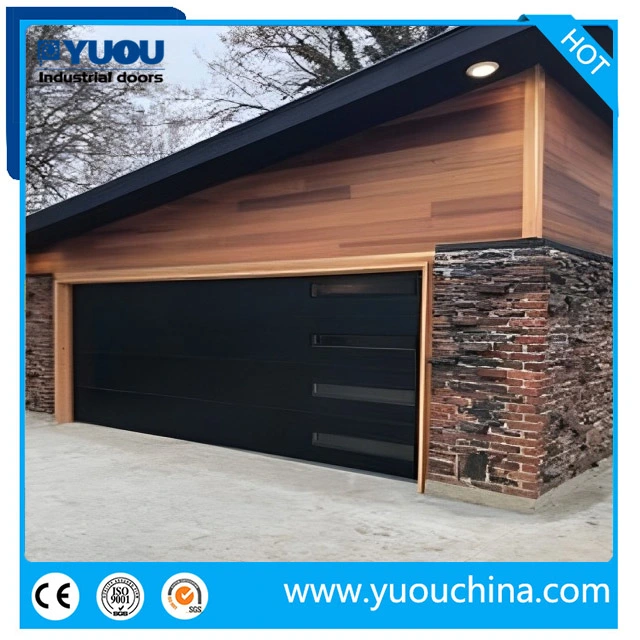 Security Automatic Sectional Thermnal Insulated Garage Door with Low U Value