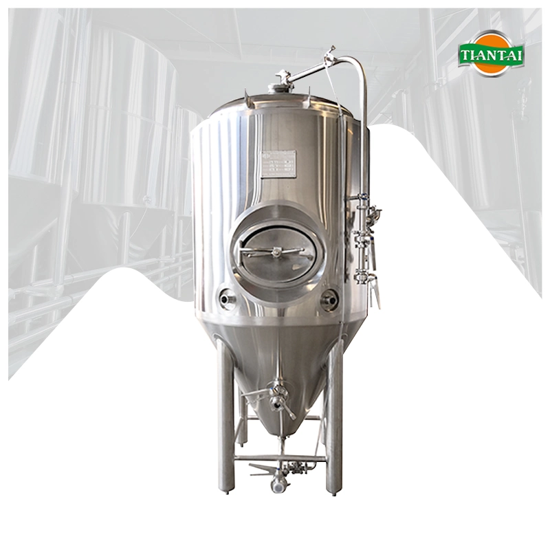 3500L Top Manway Side Manway Jackted Insulated Fermenter for Beer