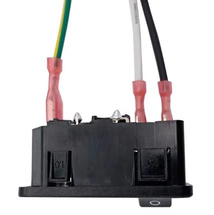 Prise d'alimentation mâle 10A 250V prise pour module d'entrée 1,6A 2A Commutateur à fusible 5 a 10 a avec cosses à sertir à cosse de câblage AWG