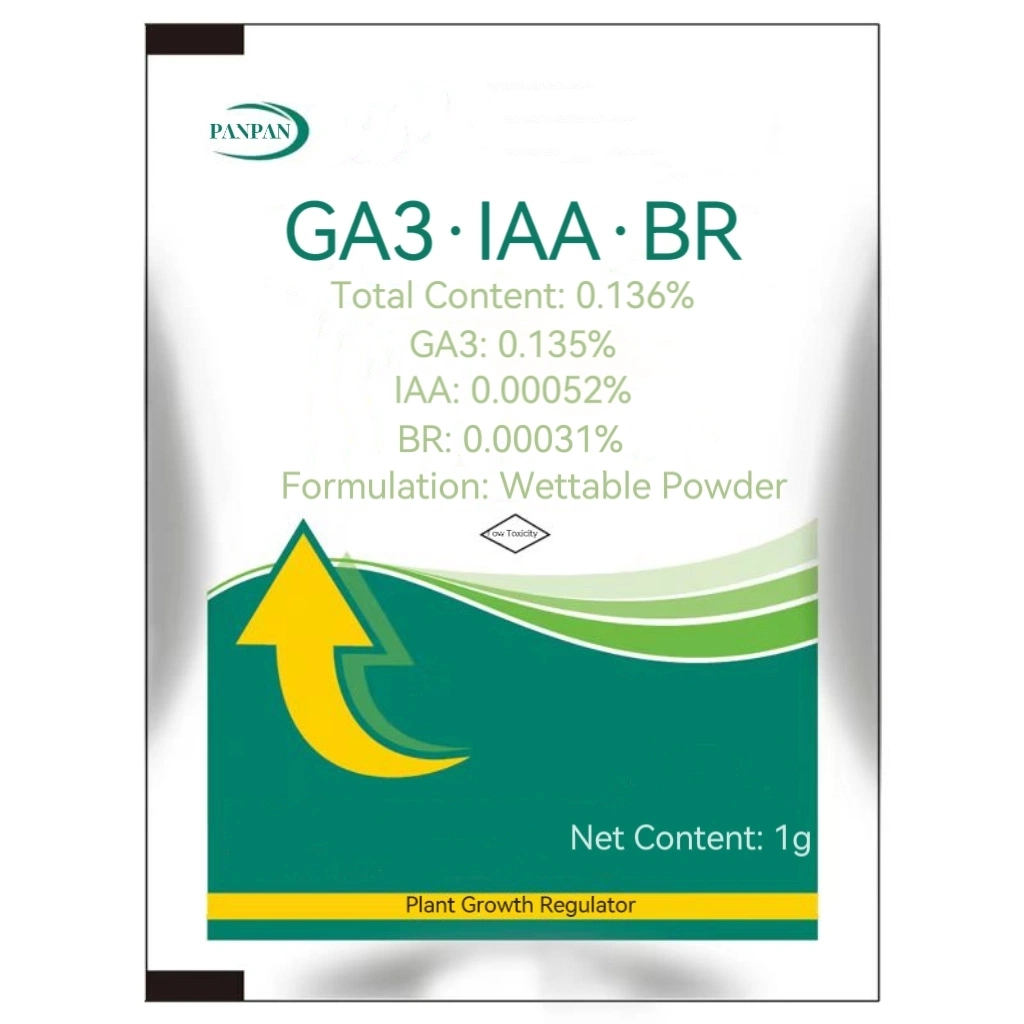 Ga3 Iaa Brassinolide regulador del crecimiento de promoción de la raíz para uso agrícola