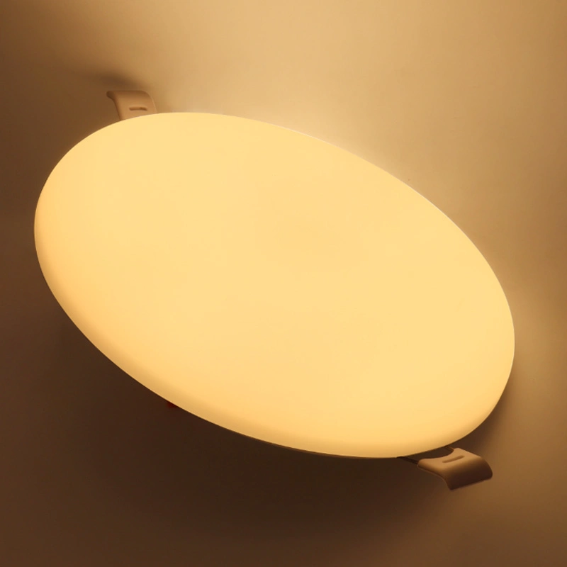 China Lighting Factory Price Ce RoHS Saso 24 Watt SMD2835 Round Lamp 24W LED Ceiling Panel Light Surface