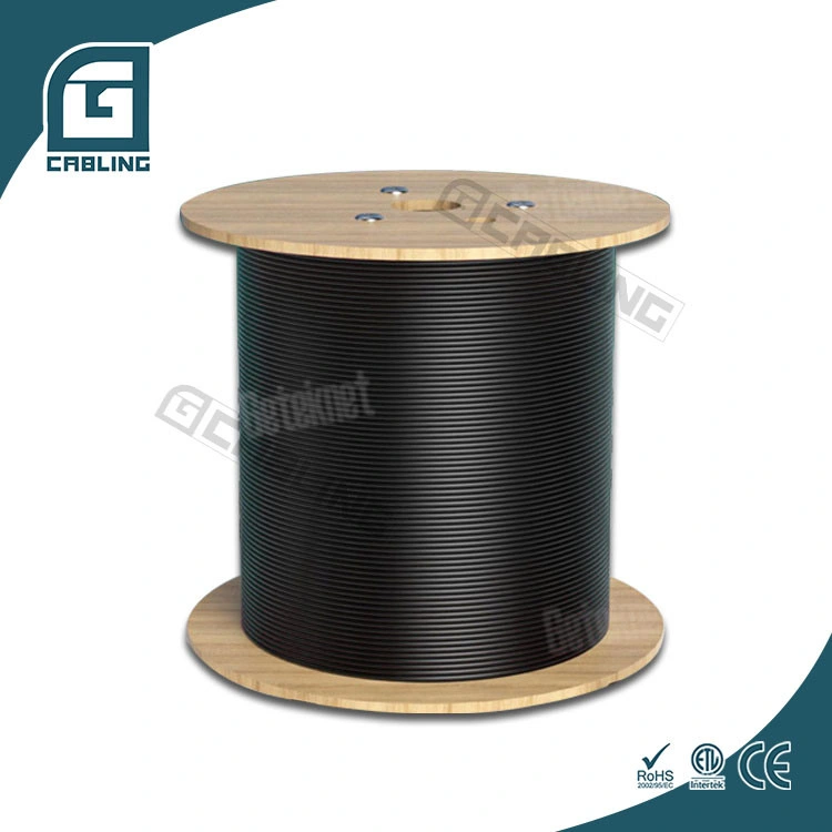 Câblage GCabling en stock 1 point d'injection de noyau SX optique extérieur intérieur Câble fibre optique FTTH de DROP mode simple