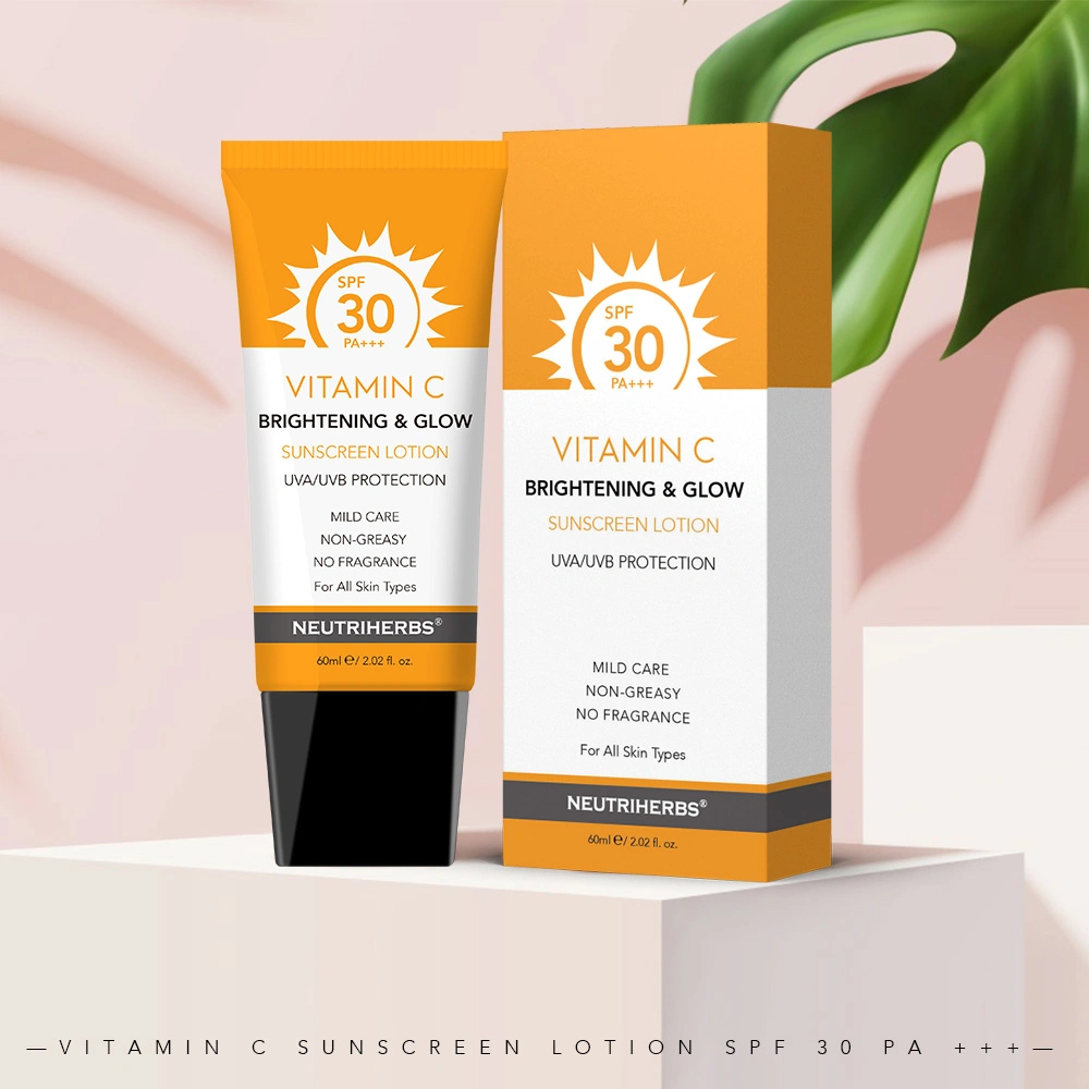 Wholesale/Supplier Natural Moisturizer Vitamin C Sunscreen Cream for Dry Skin