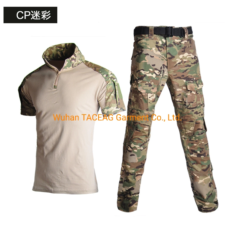 Outdoor Sports Short Sleeve Clothes Camouflage G2 Frog Suit