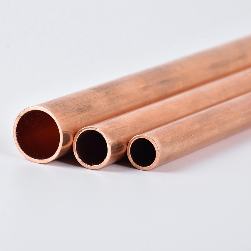 ASTM B111 B280 1/2&prime; &prime; 6" Sch40 C62300 C63200 C17200 C17000 Copper/Brass Capillary Pancake Straight Pipe /Tube Price Per Kg for Air Conditioner