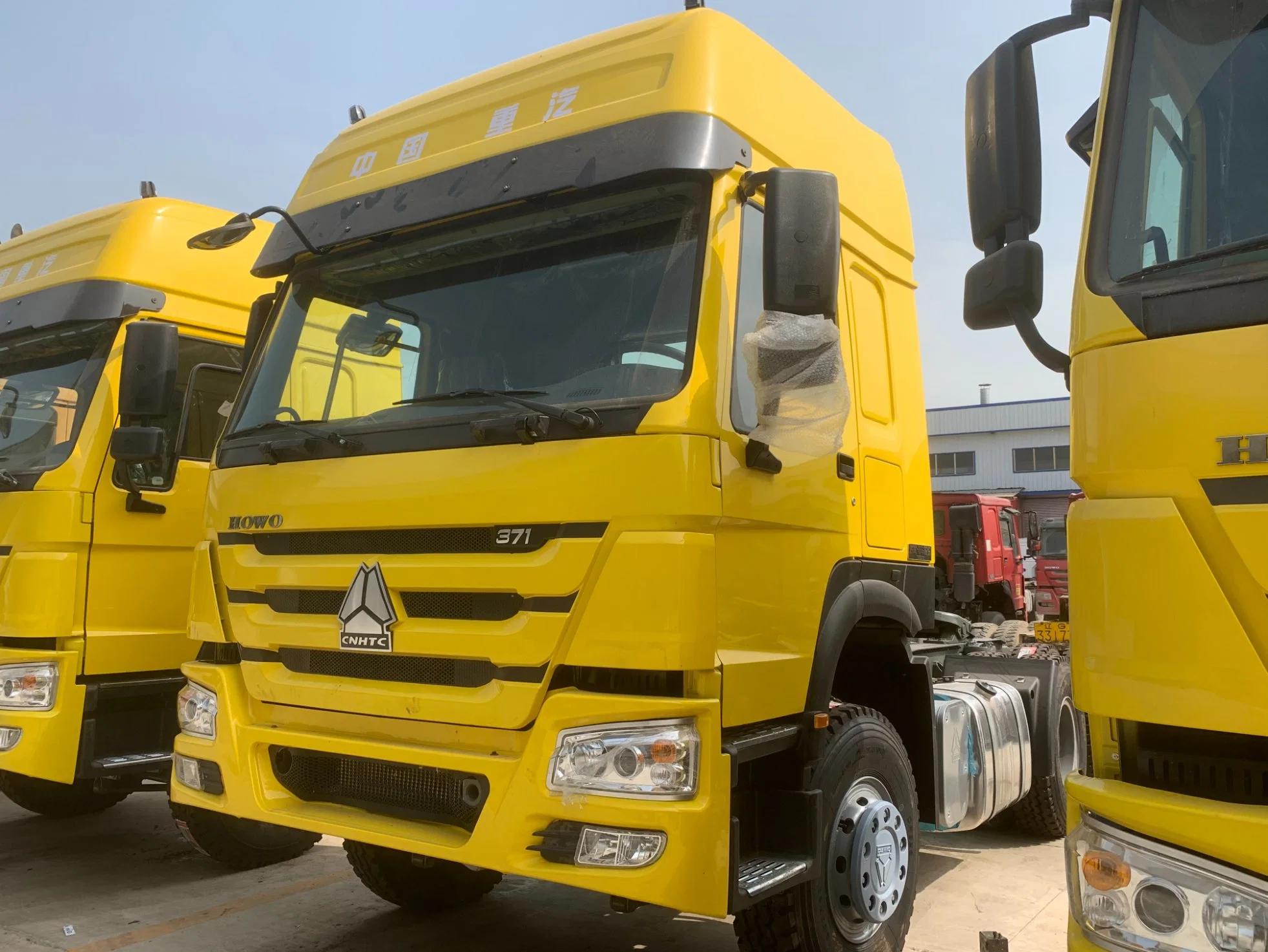 Usa HOWO camiones Sinotruk HOWO tractor camión 6X4 371 camión tractor usado 2021 para la venta