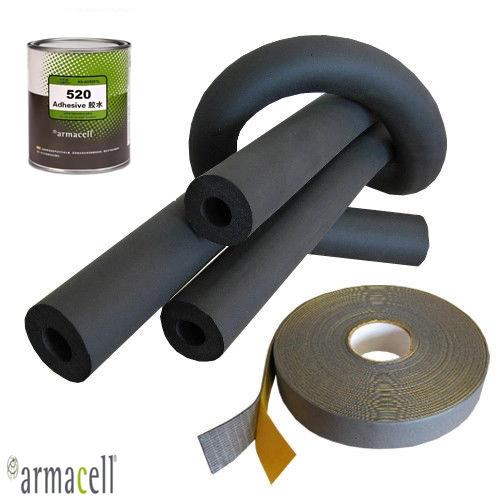 Tubo de isolamento térmico Armacell de classe 1 com 15 mm de diâmetro interior de 32 mm de espessura Trabalho