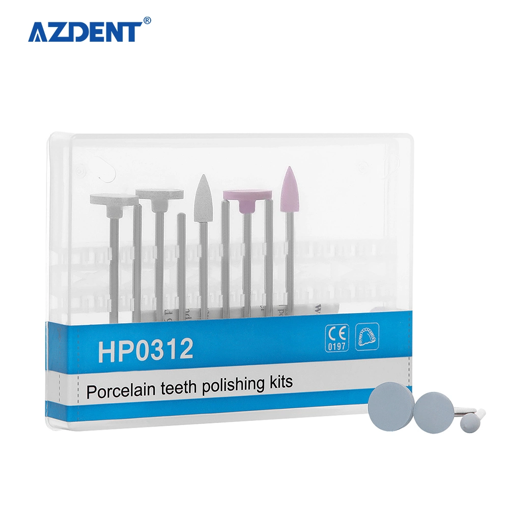 Dental Porcelain Teeth Polishing Kits HP 0312 for Low Speed Handpiece