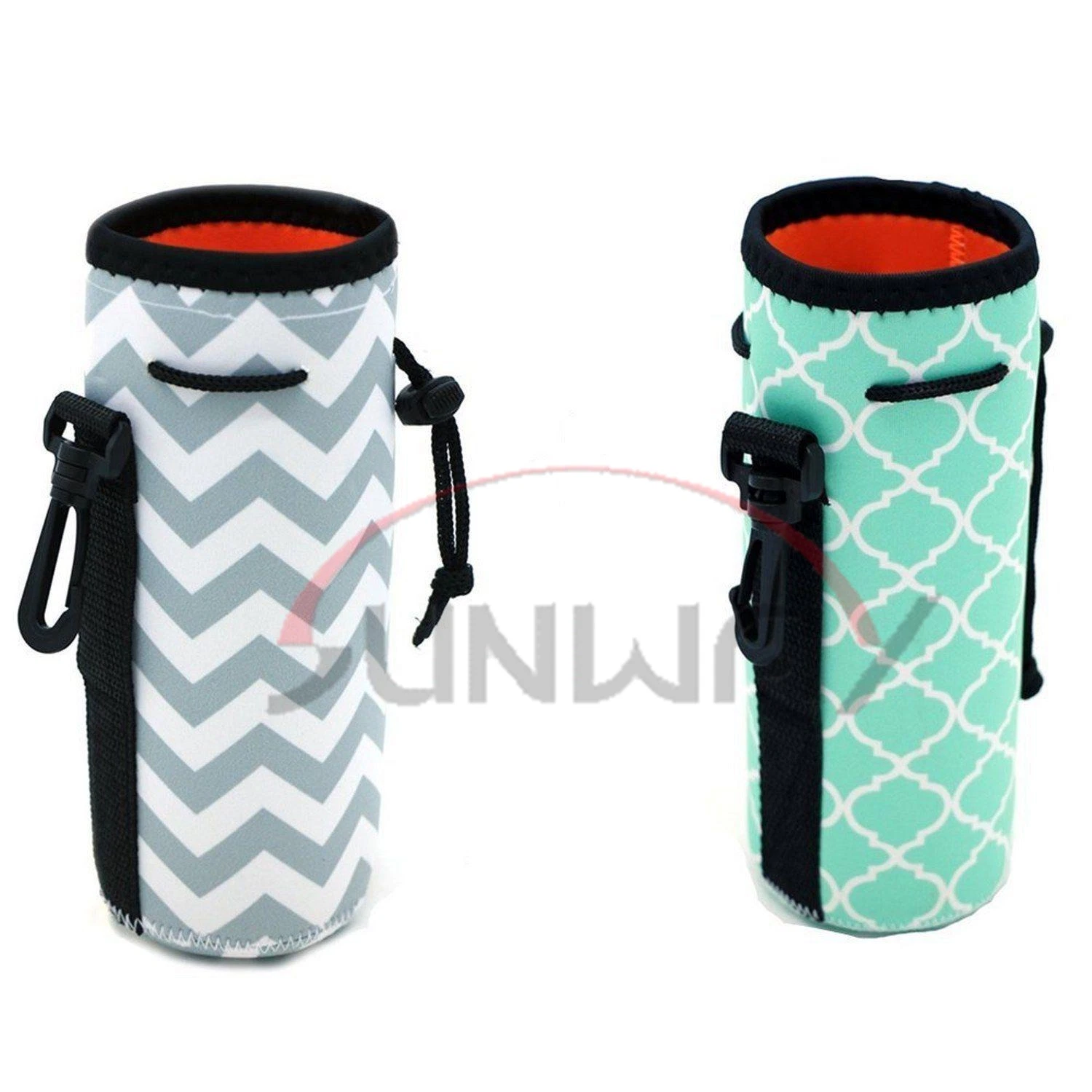 Portátil Mayorista/Proveedor de Deporte de neopreno personalizada botella para beber agua refrigeradores (BC0013)